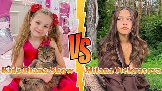 Kids Diana Show VS Milana Nekrasova Transformation  New Stars From Baby To 2023