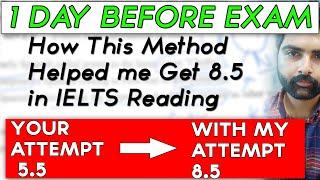 IELTS Reading | How i Got 8.5 in Reading with this method | Arshpreet Singh