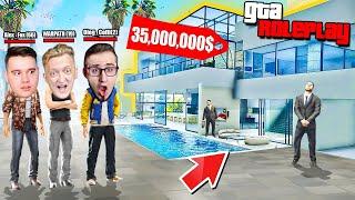 КУПИЛИ ОГРОМНЫЙ ОСОБНЯК ДЛЯ НАШЕЙ КОМПАНИИ ЗА 35.000.000$! (GTA 5 RP)