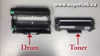 difference between drum and toner