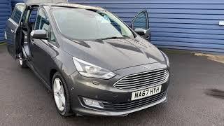 2018 67 Ford grand Cmax 1.5 tdci titanium x Powershift auto 7 seater