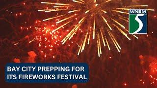 Bay City prepping for fireworks festival