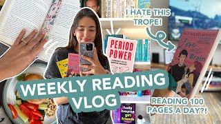 WEEKLY READING VLOG // I Hate This Trope & Reading the Wrong Book