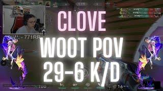 TH Wo0t POV Clove on Abyss 29-6 K/D (VALORANT Pro POV)