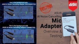 ASUS AI Noise Cancelling Microphone Adapter Overview and Testing