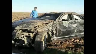 Лопнуло колесо на 240 км ч Mercedes Benz w221