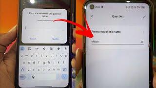 Realme app lock forgot password teacher name