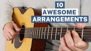 10 Awesome Arrangements for Beginner Fingerstyle Guitar