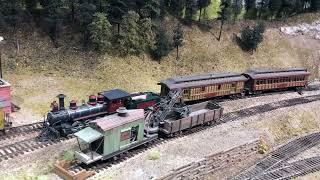 Part 61 - ops and scenic tour of Eric Vannice's 1895-era Western USA HO scale train layout