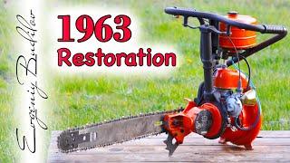 Legendary chainsaw from USSR - Great restoration project