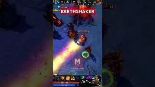 Crazy Skill Earthshaker Defense and Attack RAMPAGE !!! #dota2 #shotrs #dota2short