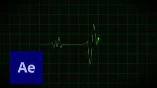 How to animate a heartbeat in After Effects | Animated heart rate monitor