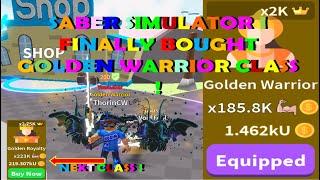 Saber Simulator I Bought Golden Warrior Class