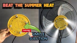 DIY OUTDOOR WATER MIST FAN/ AIR COOLER