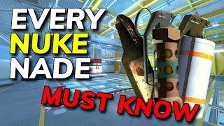 EVERY Nade You MUST KNOW T Side Nuke: The Ultimate CS2 Nades Guide