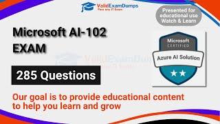 AI-102 Exam, Designing and Implementing a Microsoft Azure AI Solution