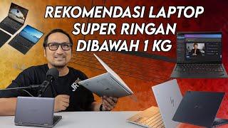 Rekomendasi Laptop Super Ringan Di Bawah 1 KG utk Belajar & Bekerja Feat ShopBack