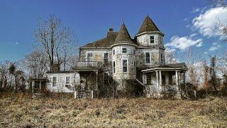 Once Grand Packed 107 year old Abandoned Victorian House w/ Strange Jars