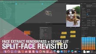 Face Extract + Scene LUT Renderpass [Splitface Revisited] | Spark AR