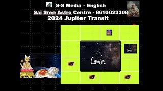 2024 Jupiter Transit Aries to Pisces|Cancer Zodiac Jupiter Transit 2024|Guru Peyarchi 2024 English