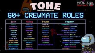 *ALL CREWMATE ROLES* in Town of Host Enhanced (TOHE) mod | Among Us