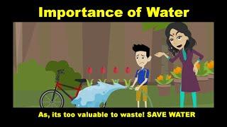 Kids And Story in English - Importance of water!