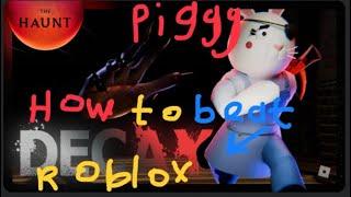 Roblox piggy : How to complete the bunny cfc Decay (the haunt) + New skin + ending