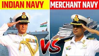 Indian Navy और Merchant Navy में से कौनसी जॉब ज्यादा अच्छी है? | Indian Navy Vs Merchant Navy |