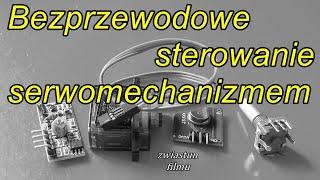 bezprzewodowe sterowanie serwomechanizmem  bez arduino