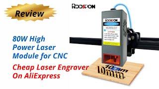 Review 80W High Power Laser Module for CNC - Cheap Laser Engraver On AliExpress 2024