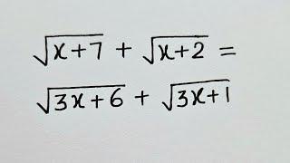 Nice trick| Solving without squaring first | Math Olympiad #maths #olympiad