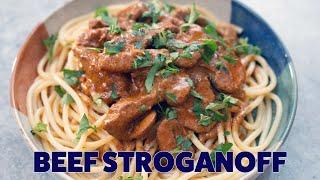 Recipe for Beef Stroganoff | Simple and Delicious