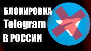 TELEGRAM ЗАБЛОКИРОВАЛИ В РОССИИ?