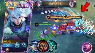 ARLOTT NEW UNLIMITED TRUE DAMAGE BUILD!! (Must try!)