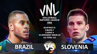 Brazil vs Slovenia | Men's VNL 2024