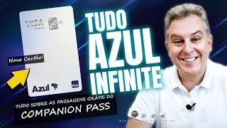 CHEGOU MEU CARTÃO TUDO AZUL VISA INFINITE, SAIBA TUDO SOBRE O COMPANION PASS DO TUDO AZUL INFINITE.