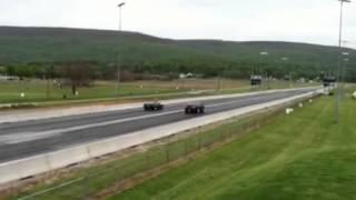 2010 SHO vs fox body mustang