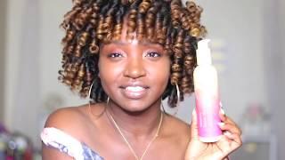 Janae Mason's Blow Out to Perm Rod Set featuring Hibiscus Honey!