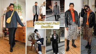 RECREATING PINTEREST FALL & WINTER OUTFITS | CASUAL EVERYDAY OUTFIT IDEAS