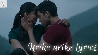 Urike urike song lyrics|RS LYRICS| Hit 2 movie song #telugusongs #songlyrics #music #lyrics