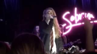 Sabrina Carpenter performs "Beautiful" cover and "Well be the Stars" mashup