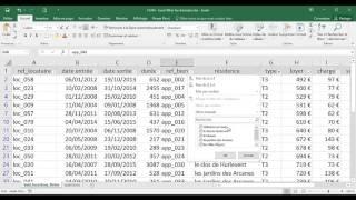 Excel - 1 Basique - Cours Filtrer les données