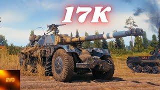 Panhard EBR 105  17K Spot + Damage & Manticore 15K & T-100 LT     World of Tanks