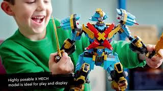 LEGO NINJAGO Nya's Samurai X MECH Action Figure Set 71775