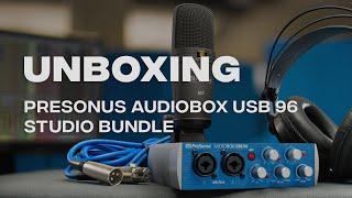 UNBOXING | Presonus Audiobox Usb 96 Studio Bundle
