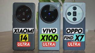 Да победит сильнейший | Xiaomi 14 Ultra vs Vivo X100 Ultra vs Oppo Find X7 Ultra