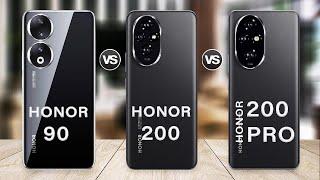 Honor 90 Vs Honor 200 Vs Honor 200 Pro Specs Review