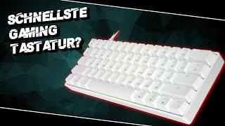 Diese 60% Tastatur ist VIEL zu schnell.. - HK Gaming GK61 Optical Yellow Switch - Review