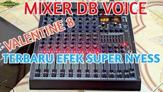 Review Mixer dB Voice Valentine 8 Channel Terbaru Efek Super Nyess