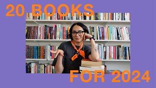 20 books i want to read in 2024